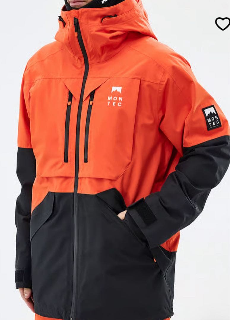 MONTEC モンテック　スノーボード　スキー　ジャケット ウェア　オレンジ　L