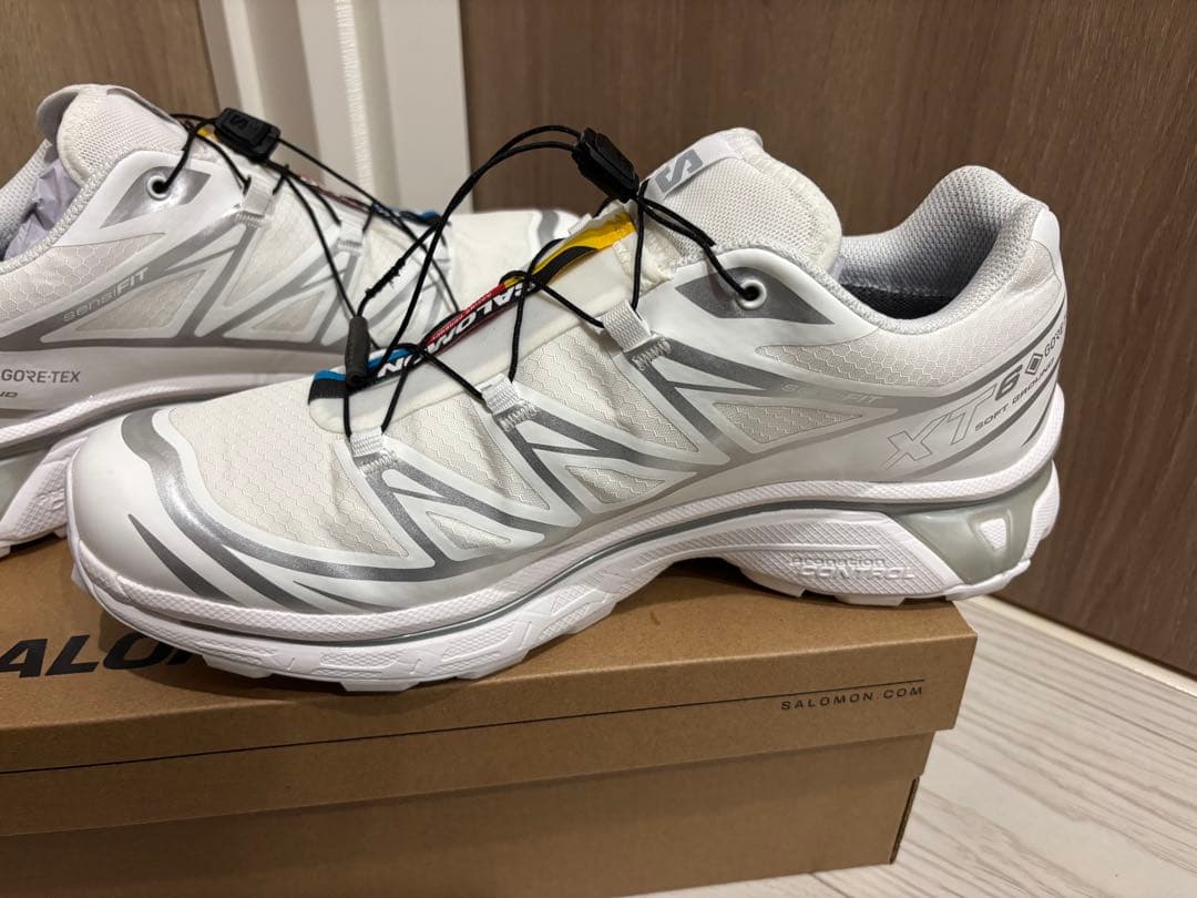 【SALOMON/サロモン】XT-6 GORE-TEX White/Silver