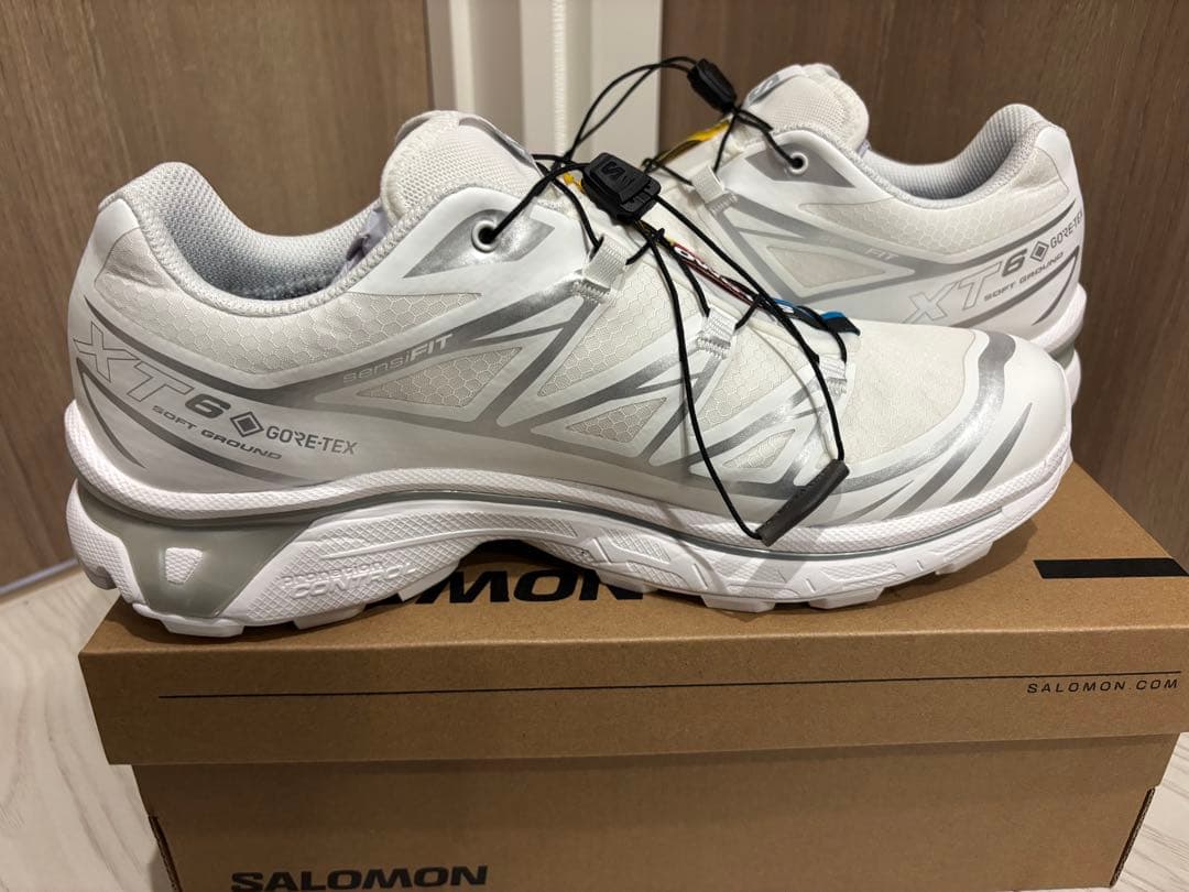 【SALOMON/サロモン】XT-6 GORE-TEX White/Silver