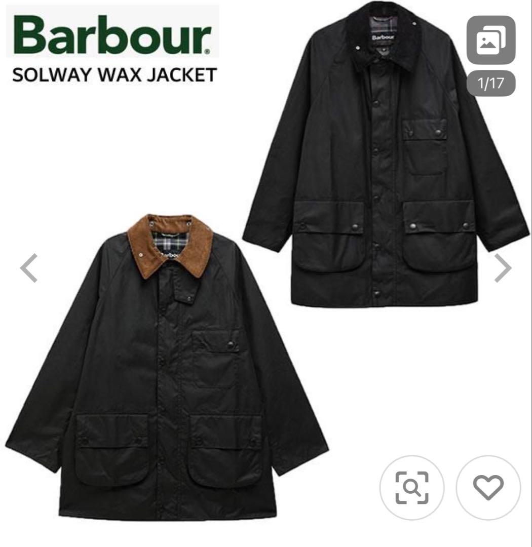 バブアーSOLWAYWAXJACKETオーバーサイズフィット40MWX2498