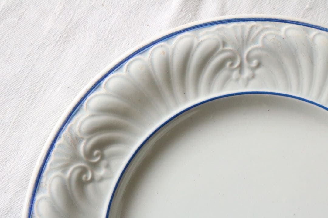 Creil et montereau フランス　アンティーク　プレート