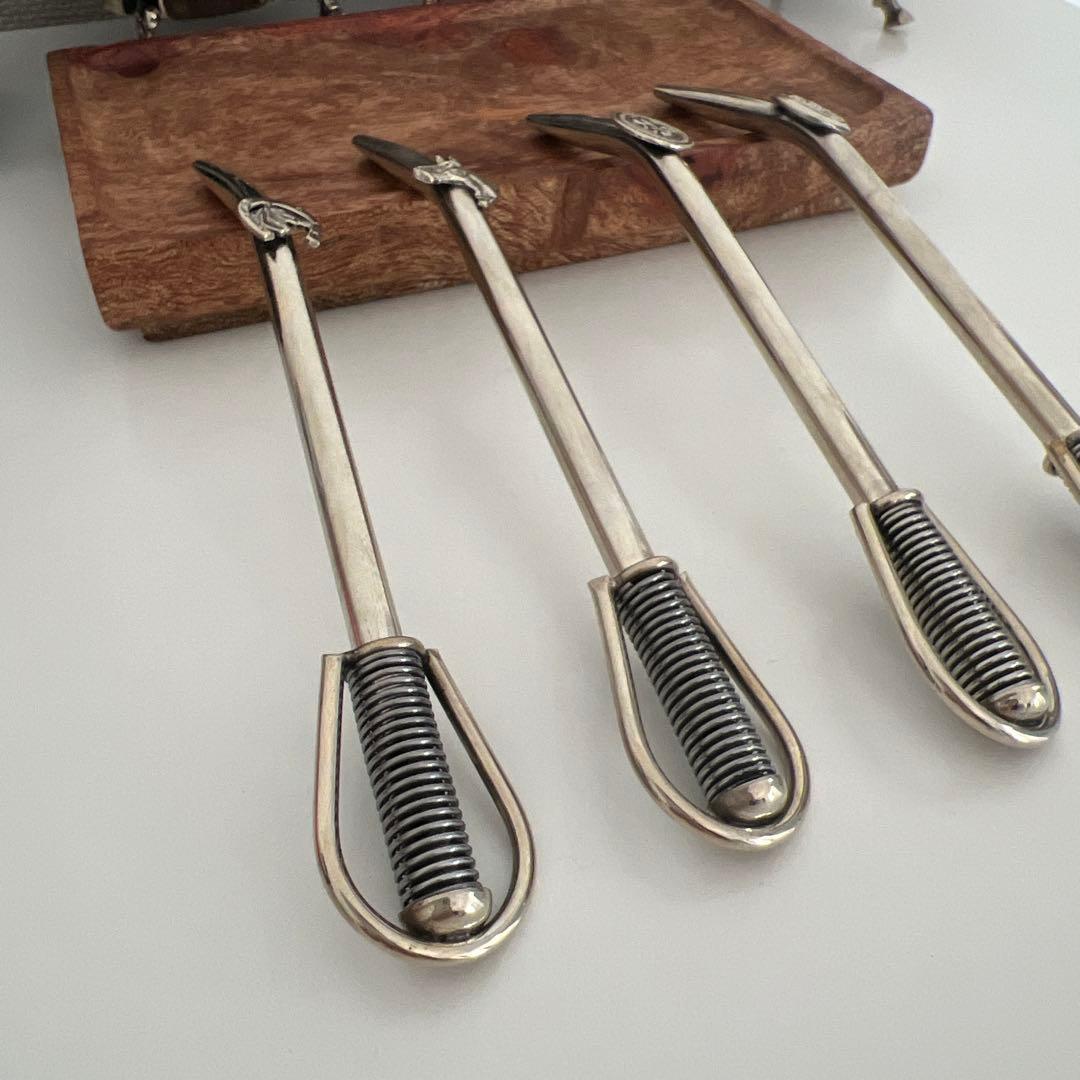 アルゼンチン製 高級マテ茶／本革 × アルパカ装飾