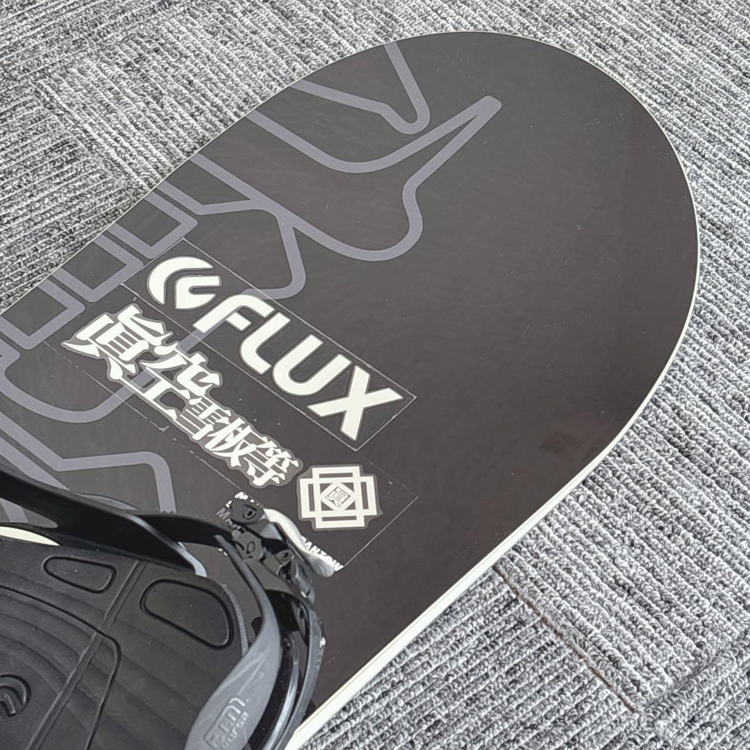 78美品❗️超豪華❗️眞空雪板等/FLUX メンズスノーボードセット★152cm
