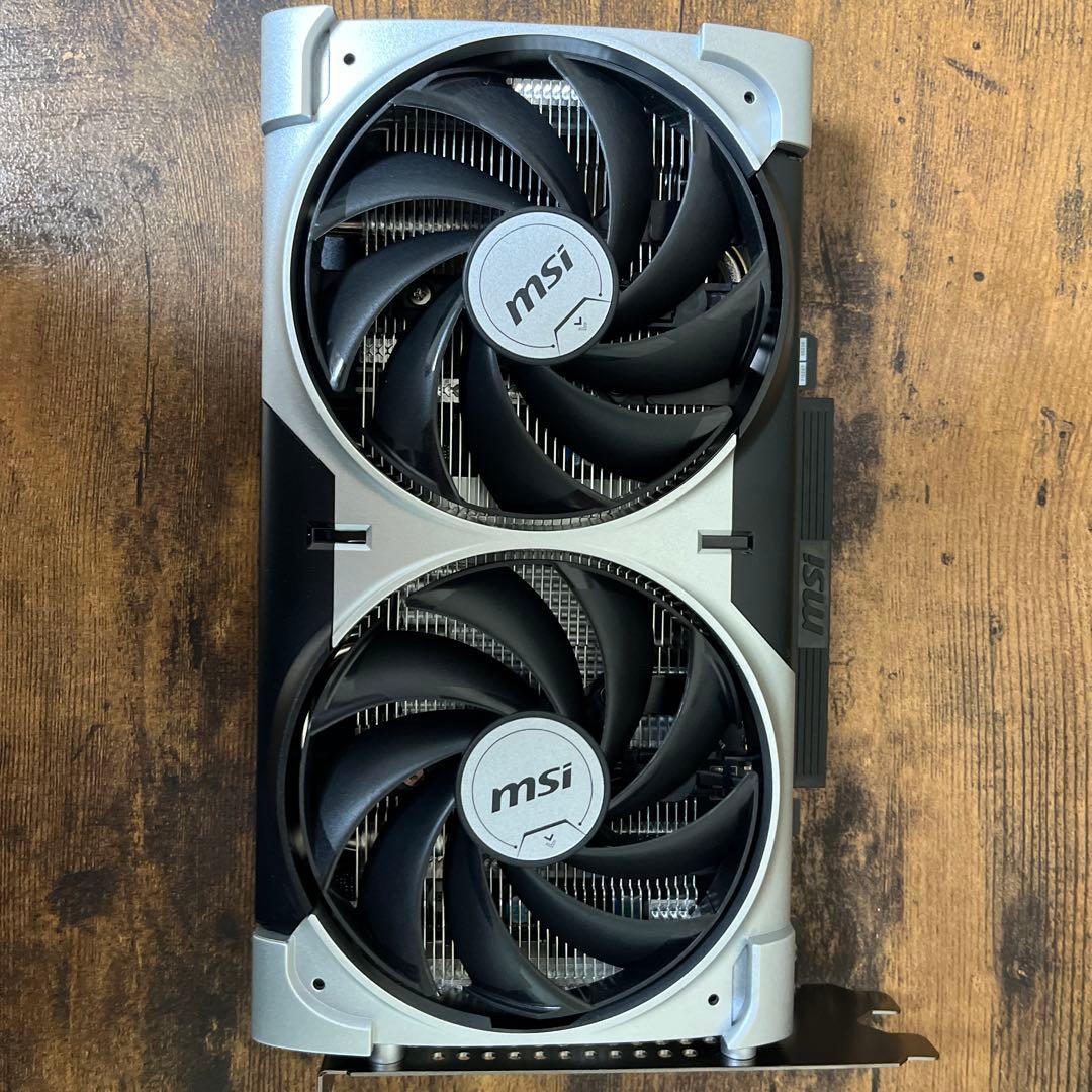 MSI RTX5050 8G VENTUS 2X OC 保証書なし、付属箱無し