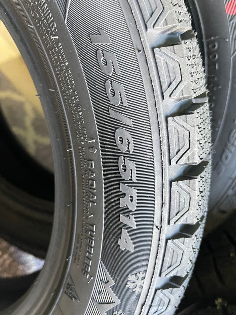 2024年製　ネクセン　155/65R14 スタッドレスタイヤ4本セット未使用