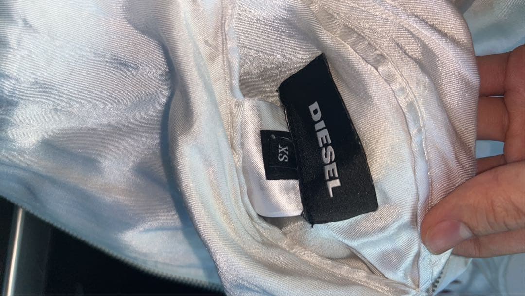 DIESEL シルバー スカジャン