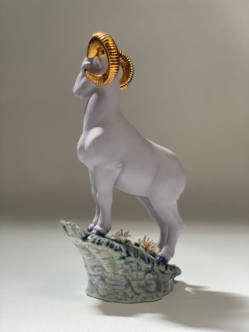 リヤドロ LLADRO 『山羊(安泰)』 世界限定数1888体