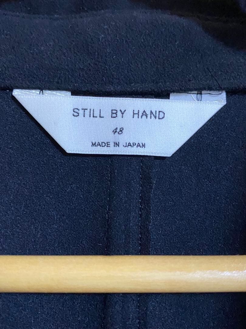 STILL BY HAND フェイクスエードブルゾン　bl06253