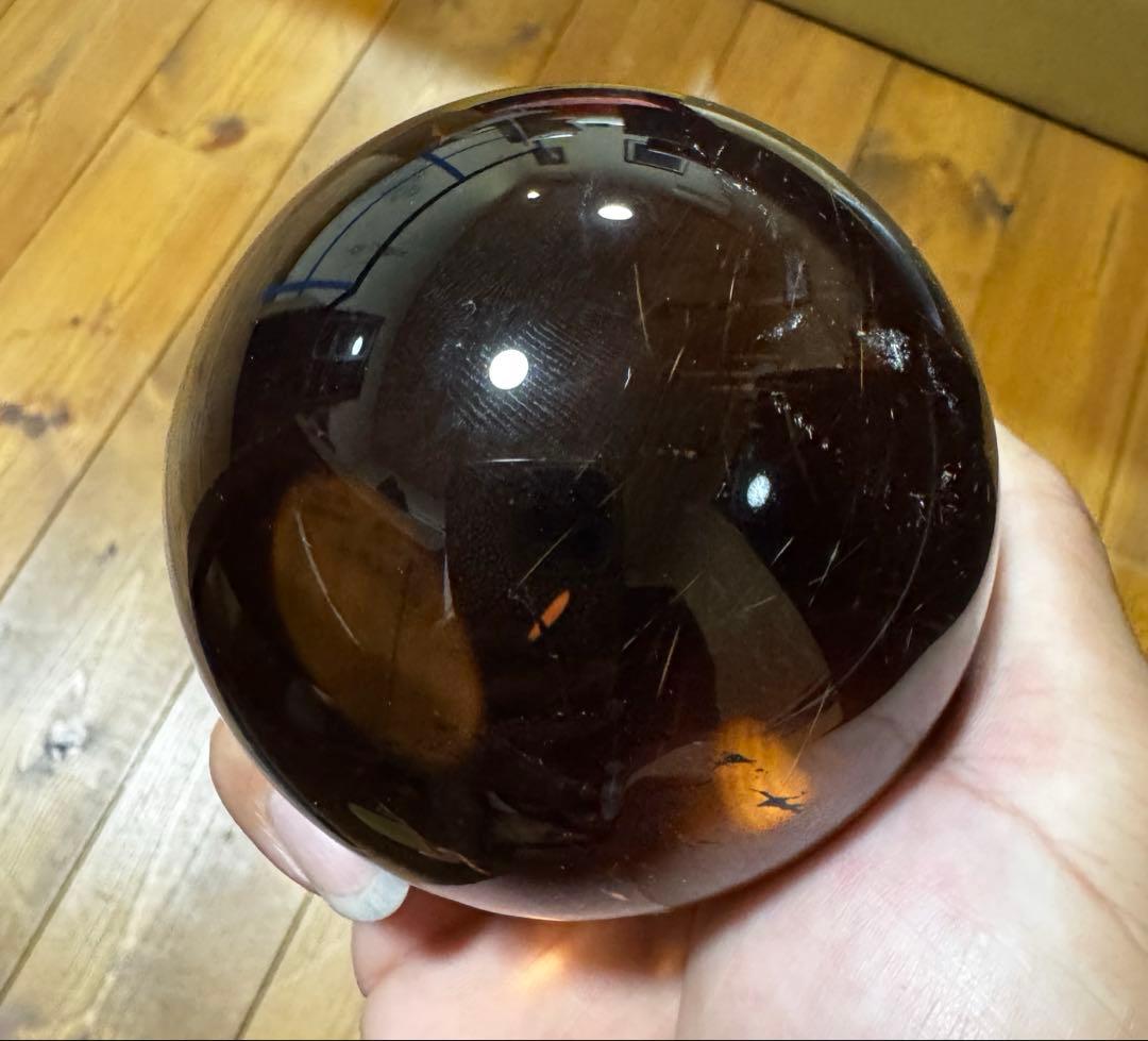 お値打ち　高品質　大玉　ゴールドルチルスフィア 丸玉