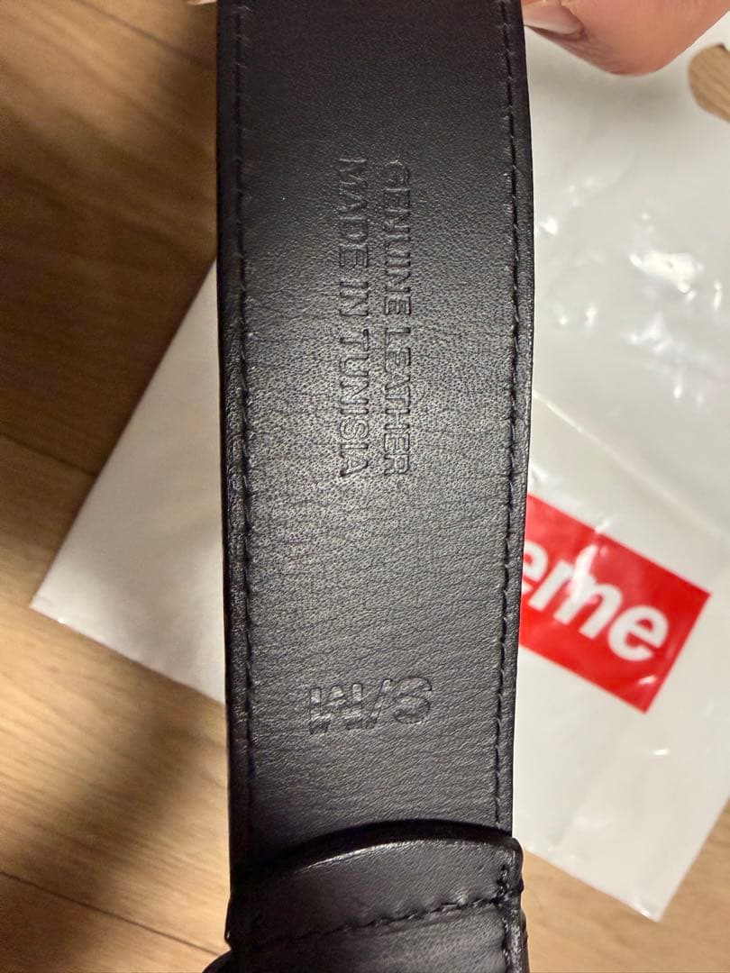 Supreme Studded Logo Belt S/M 18ss ベルト