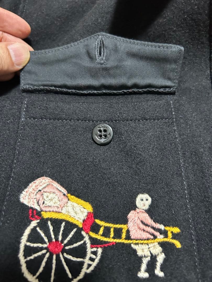 美品　リアルマッコイズ　スーベニアジャケット　 ジャケット ヴィンテージ 刺繍