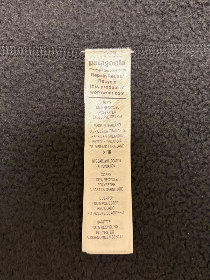 patagonia ベターセータージャケット　フリース　ブラック