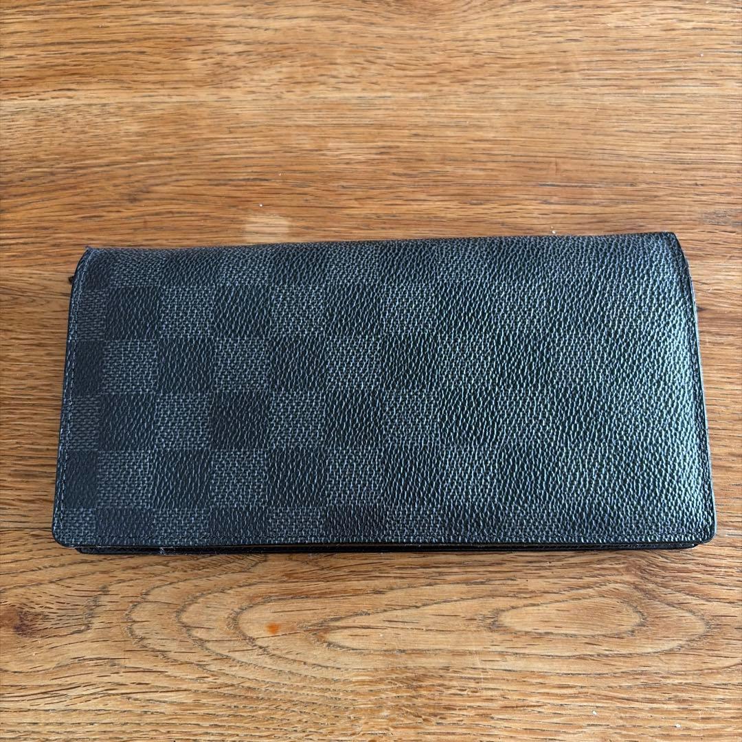 LOUIS VUITTON 長財布ヴィトン ダミエ グラフィット ポルトフォイユ