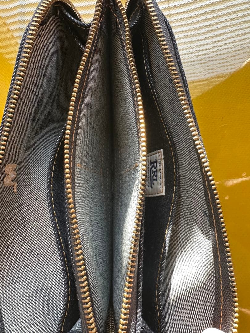 【新品タグ付き】RRL インディゴ デニム トラベル ウォレット