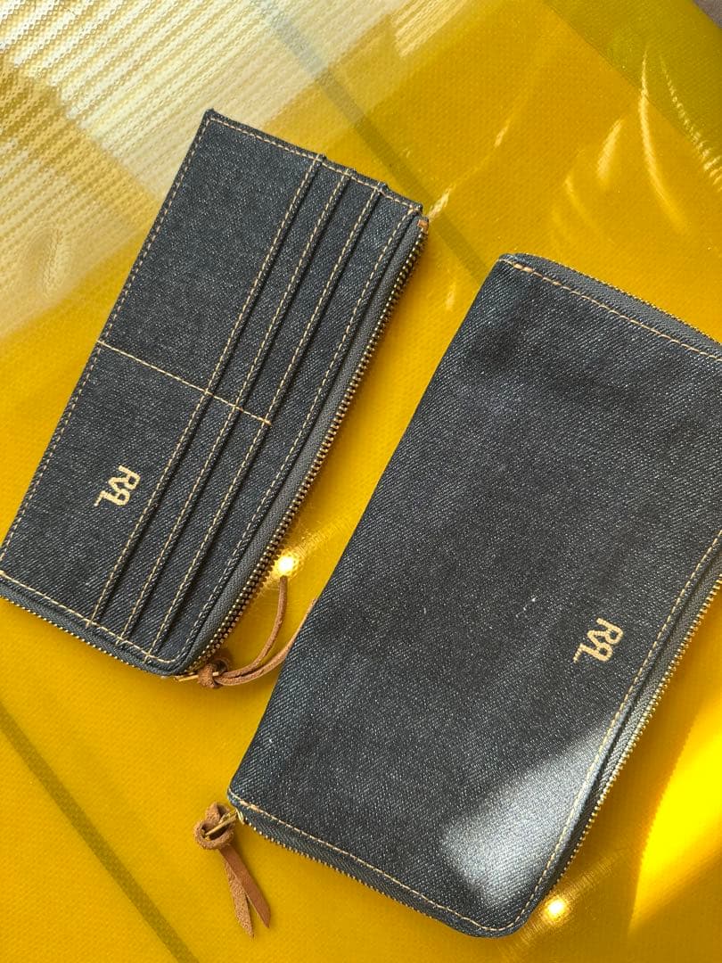 【新品タグ付き】RRL インディゴ デニム トラベル ウォレット
