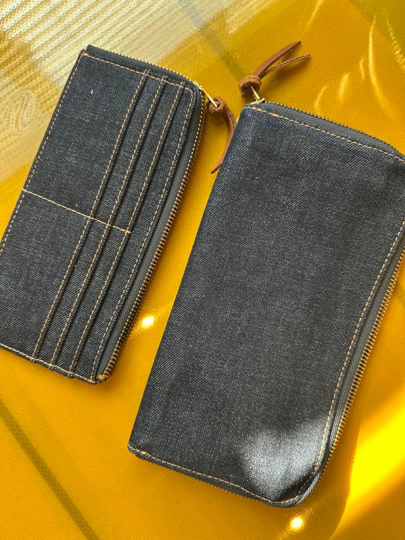 【新品タグ付き】RRL インディゴ デニム トラベル ウォレット
