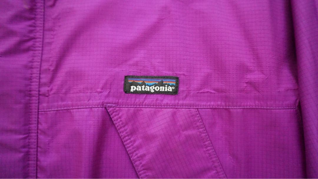 M94年製雪無しPatagoniaパタゴニアスーパープルマブライトパープル雪なし
