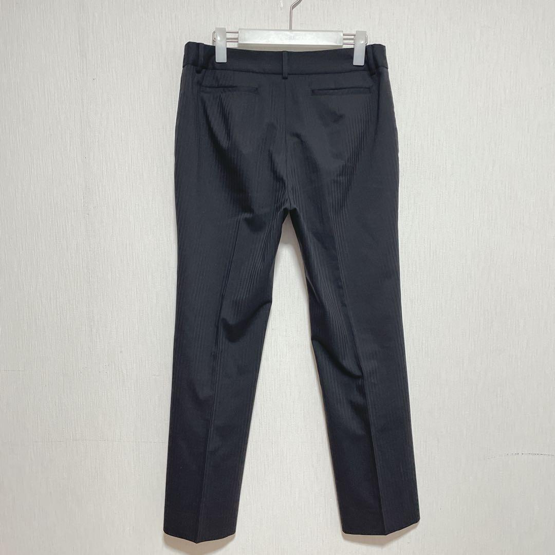 LES￼ MUSE スーツセット　L パンツスーツ　3点　黒 ウオッシャブル