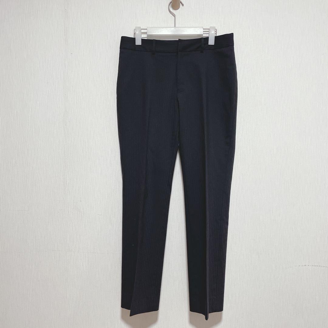 LES￼ MUSE スーツセット　L パンツスーツ　3点　黒 ウオッシャブル