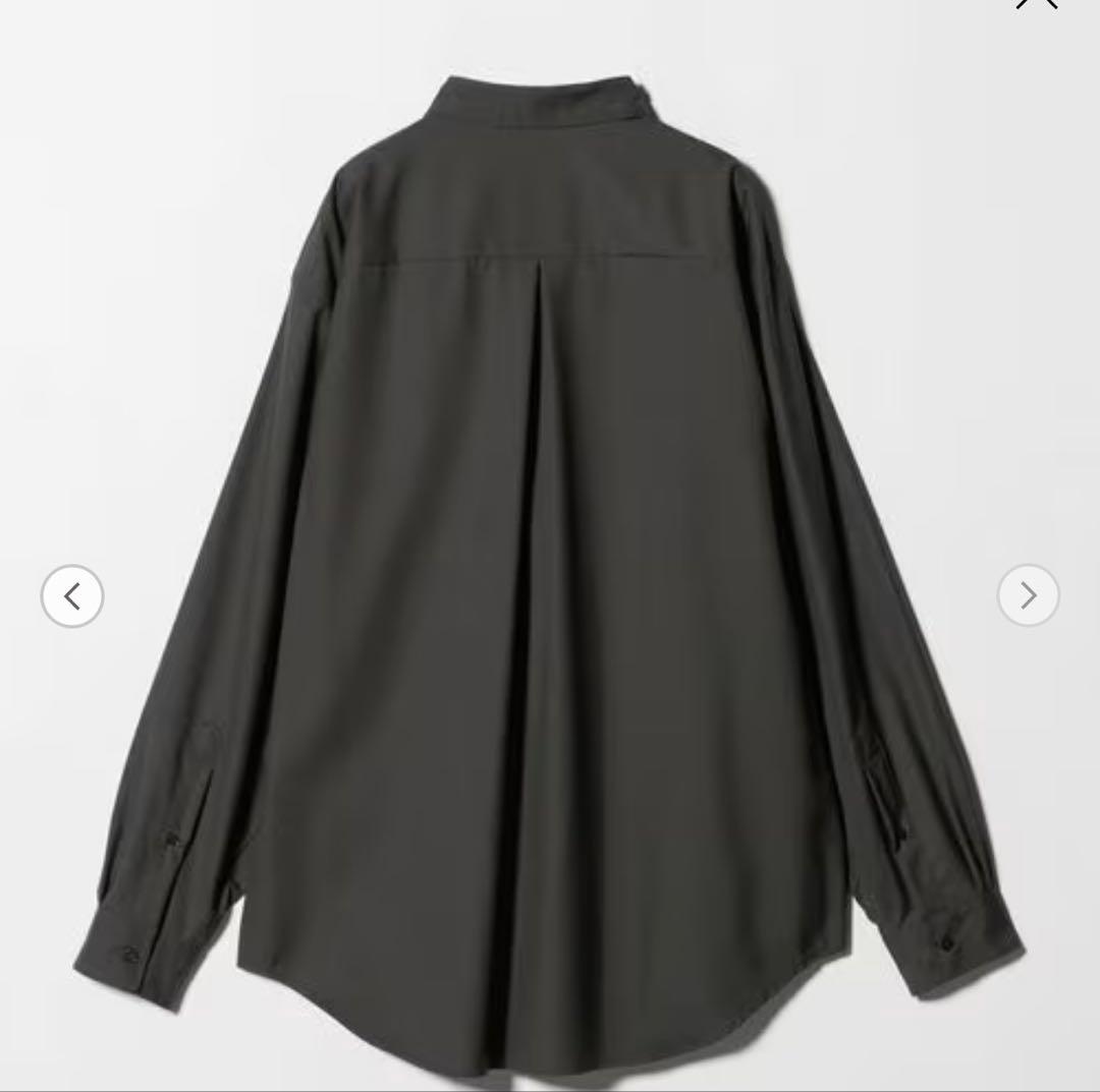 本日のみ　＜H＞レセプショニスト トロピカルウール レギュラーカラーシャツ