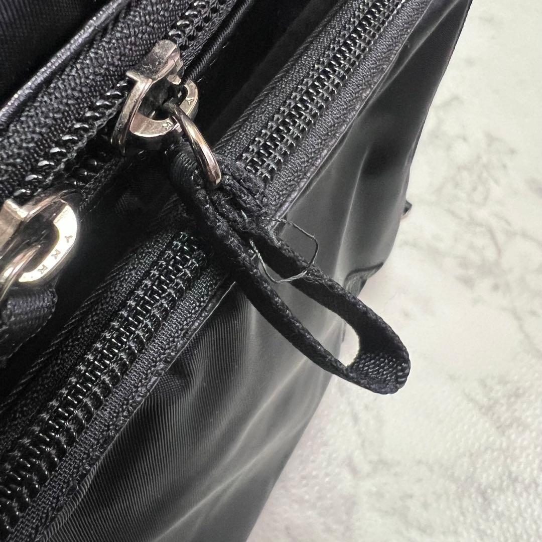 美品PORTER ポーター PLAN プラン リュック バックパック ブラック