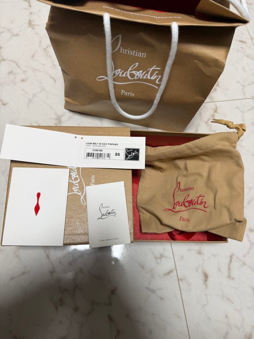 クリスチャンルブタン　　ベルト　 Christian Louboutin