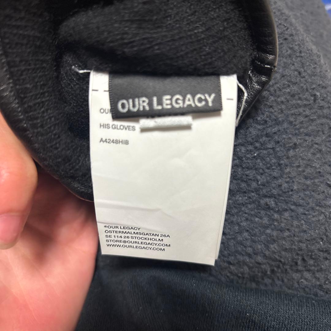 OUR LEGACY ブラック his groves サイズM