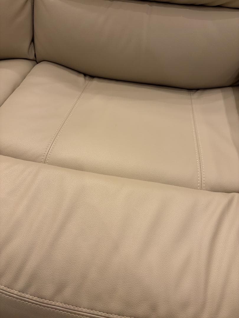 ニトリ Nシールド 3人掛けリクライニングソファ ベージュ