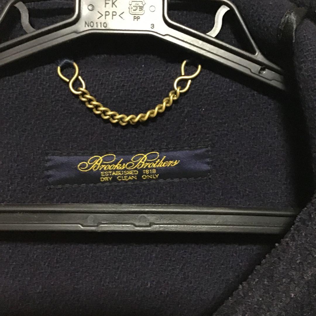 Brooks Brothers ネイビーヘリンボーン ダッフルコート