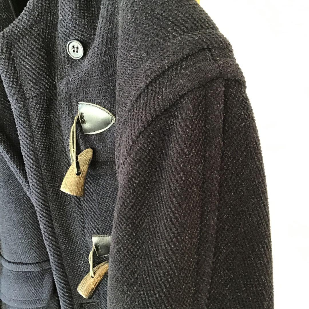 Brooks Brothers ネイビーヘリンボーン ダッフルコート