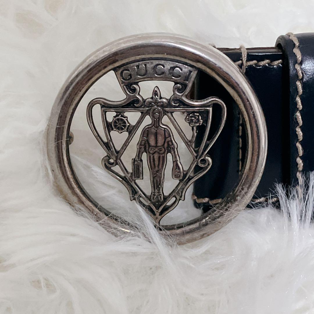✨希少✨ＧＵＣＣＩグッチ ベルト レザー シェリーライン クレスト