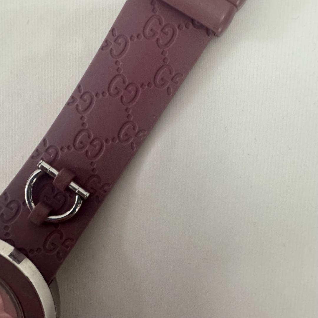 美品⭐️GUCCI インターロッキング 腕時計 ピンク