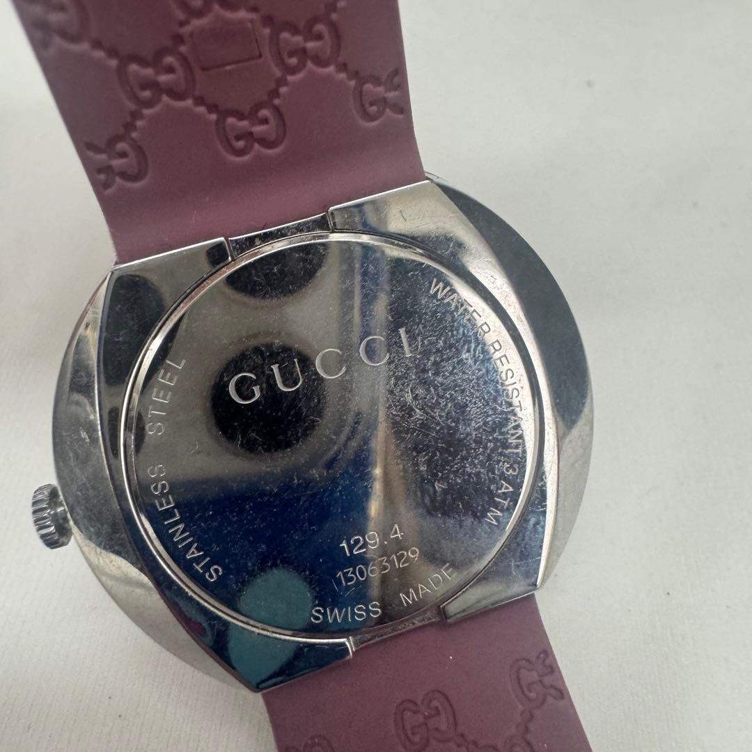 美品⭐️GUCCI インターロッキング 腕時計 ピンク
