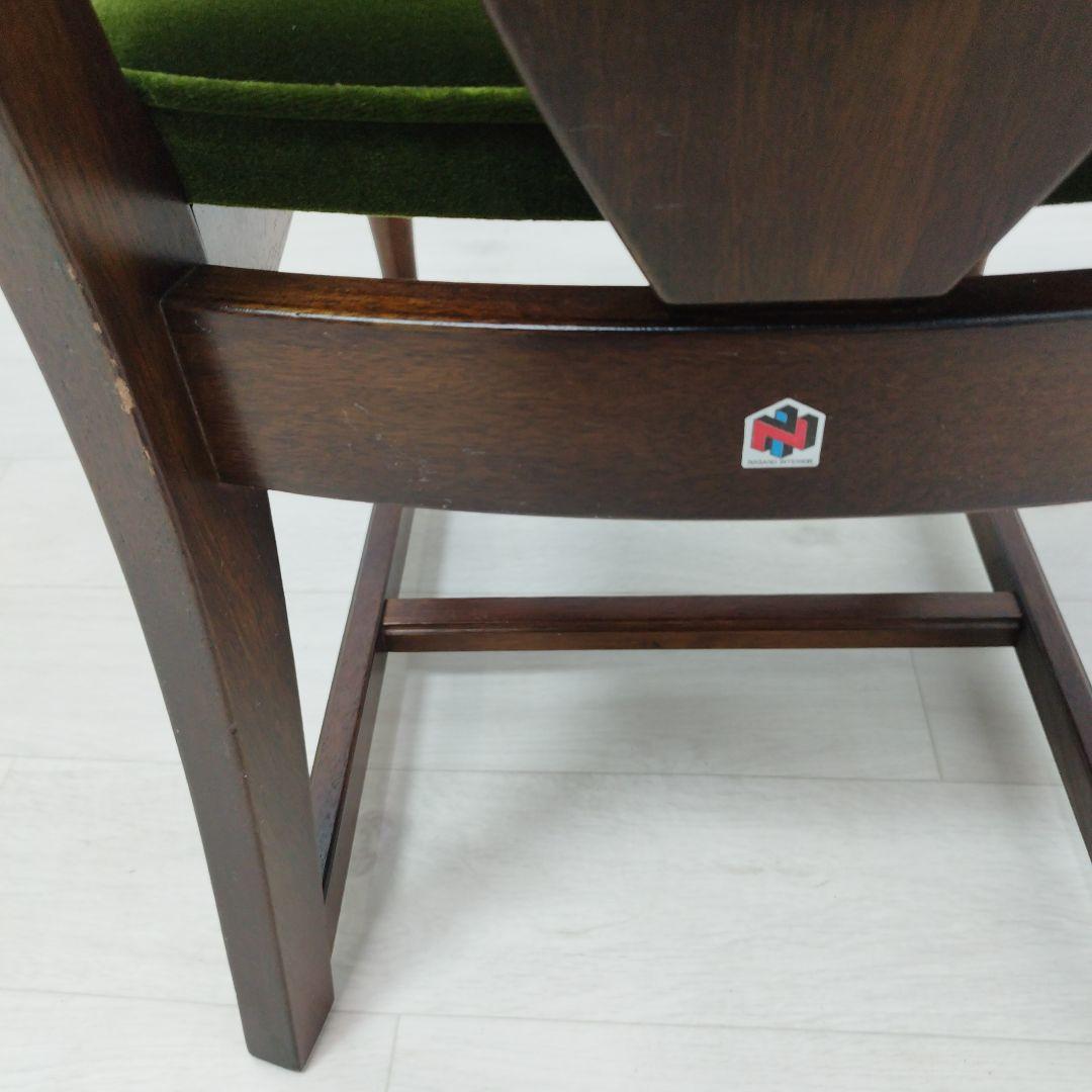 ①ナガノインテリア　椅子 チェア　アンティーク