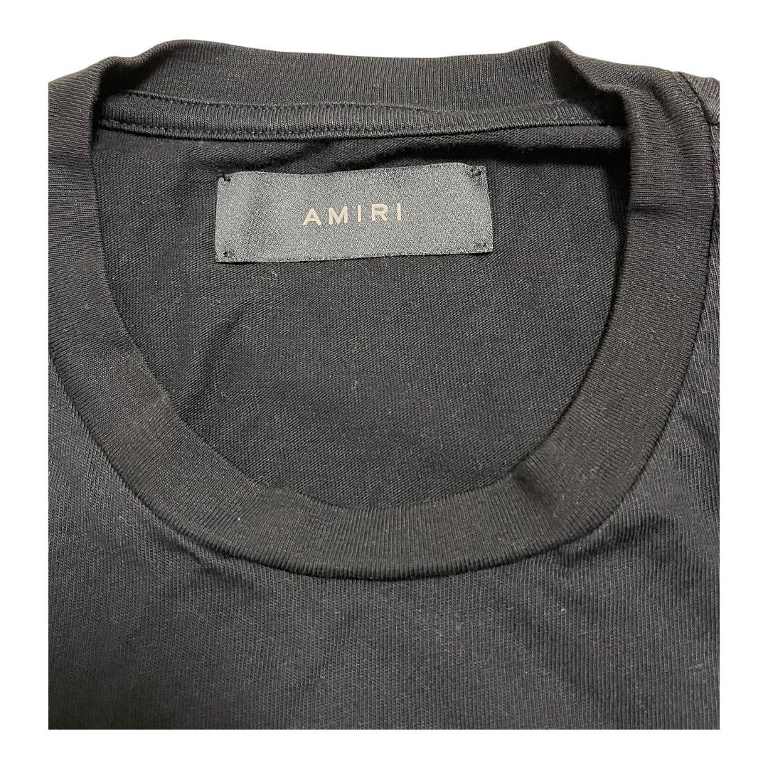 【最安値】AMIRI アミリ ロゴ Tシャツ ブラック 正規品 超美品