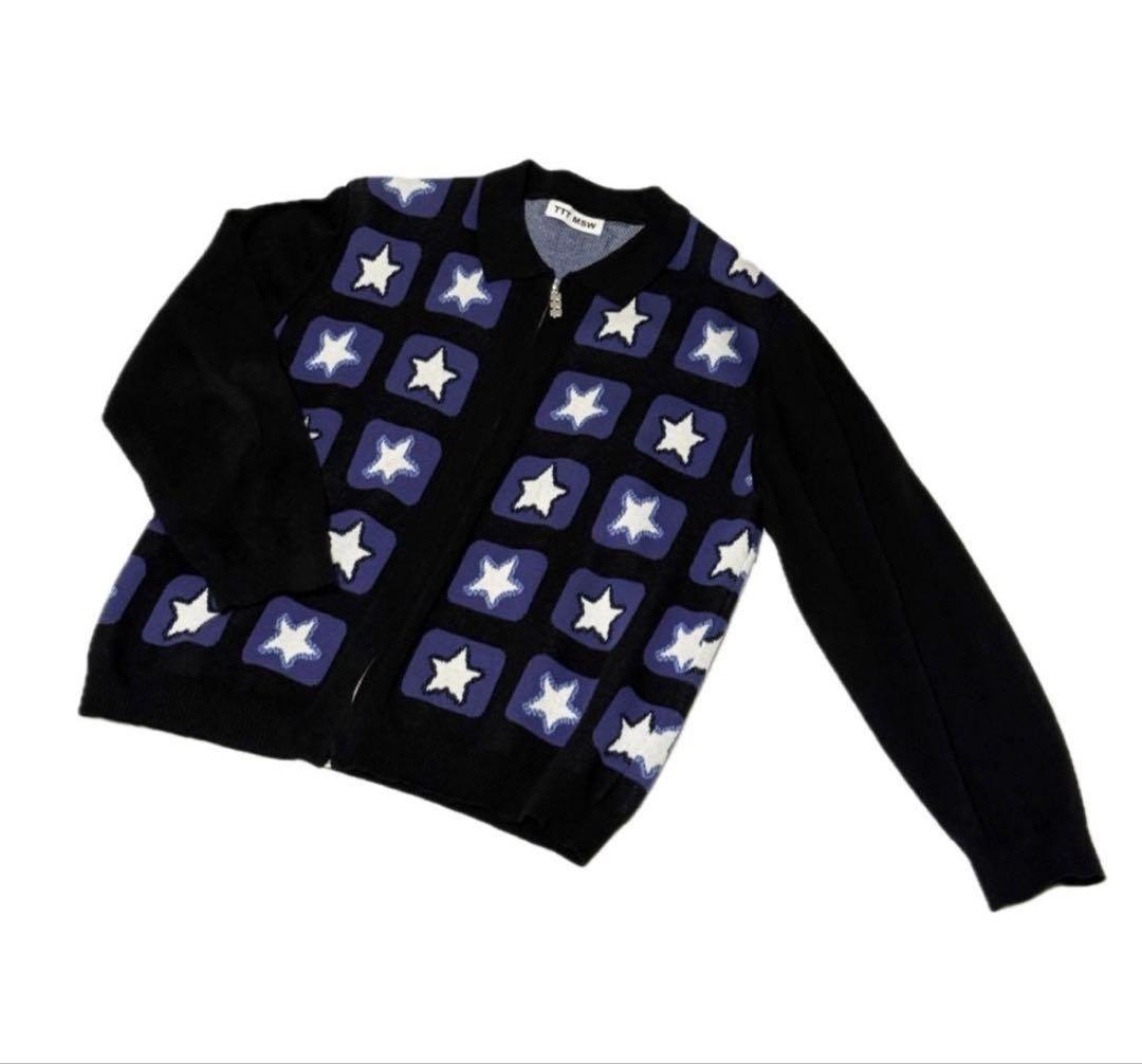 (カメレオン)TTT MSW 星モチーフ カーディガン