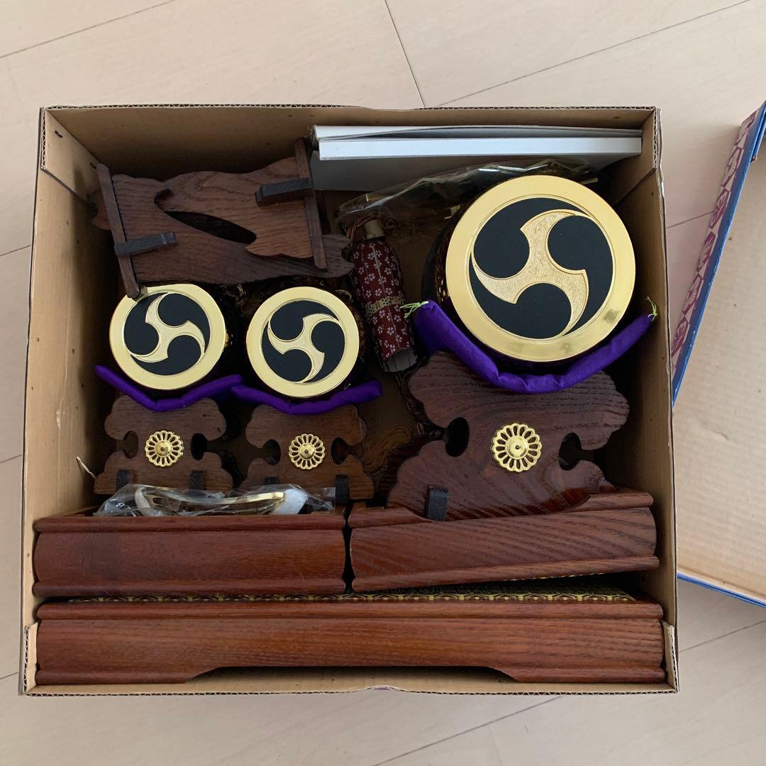 こどもの日五月人形★御親子三品揃★太鼓3つセットまとめ売り★