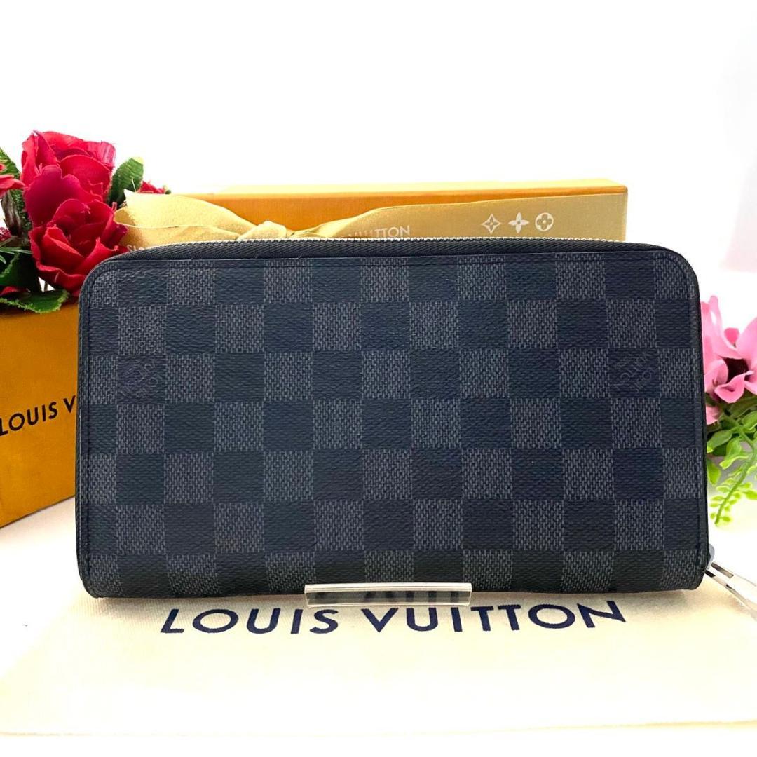 ルイ ヴィトン◎ジッピーオーガナイザー ダミエ グラフィット ラウンドファスナー