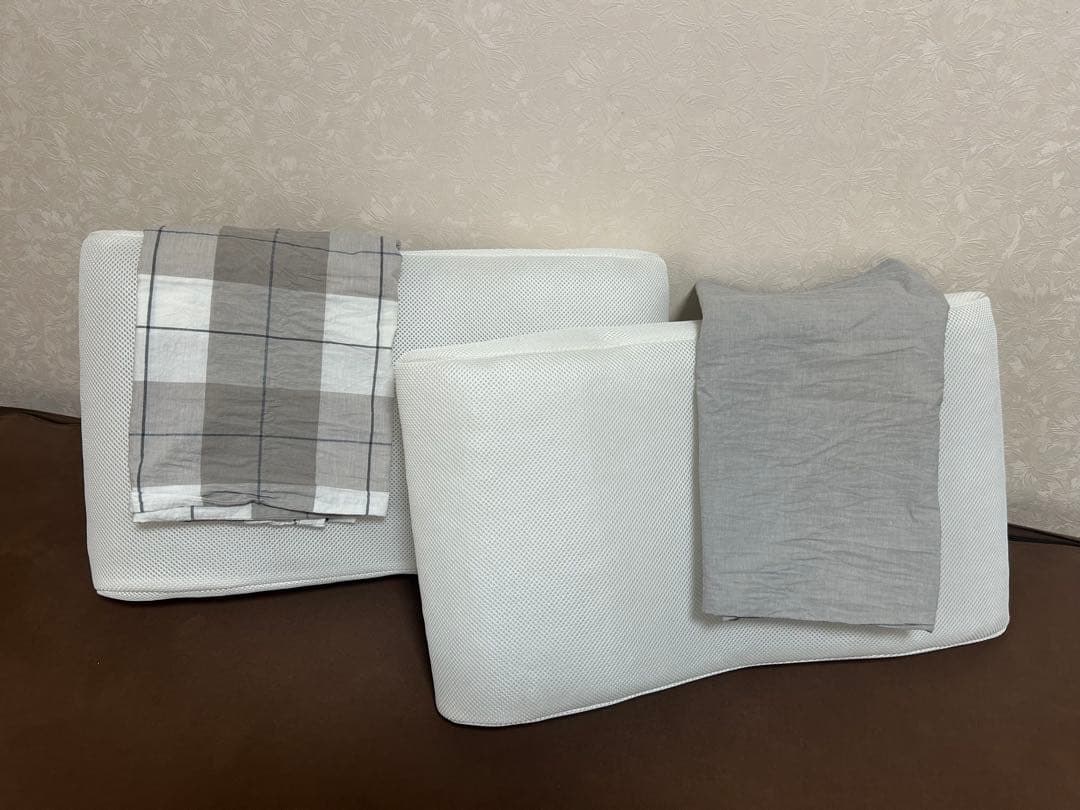 無印マクラ2個セット カバー付き✨値下げ✨