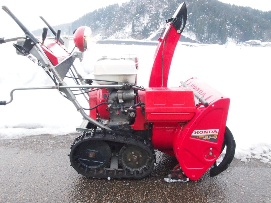 綺麗ホンダ除雪機ＨＳ８０　HONDAバッテリー新品実動富山、石川、金沢