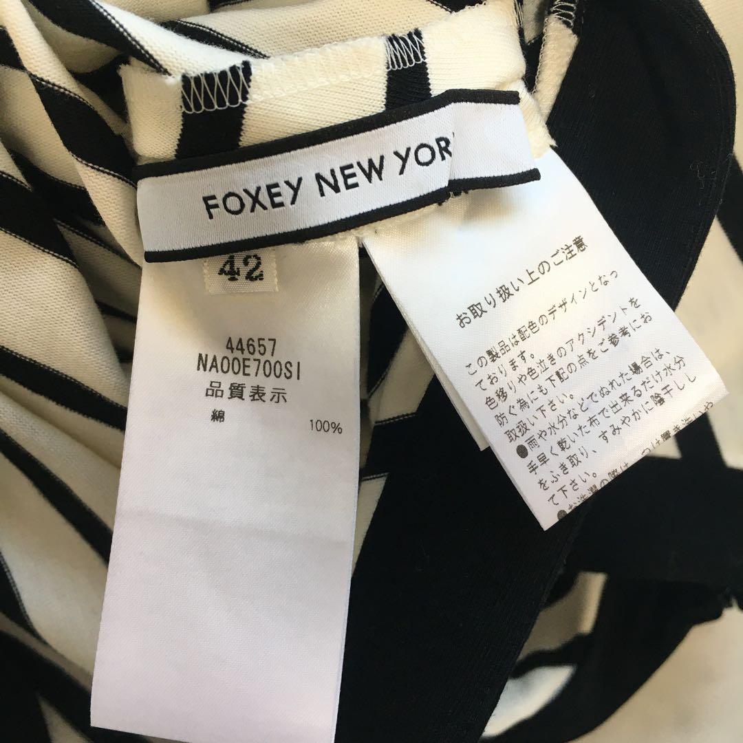 新作美品　FOXEY フォクシー　リボン　ドレス　ワンピース