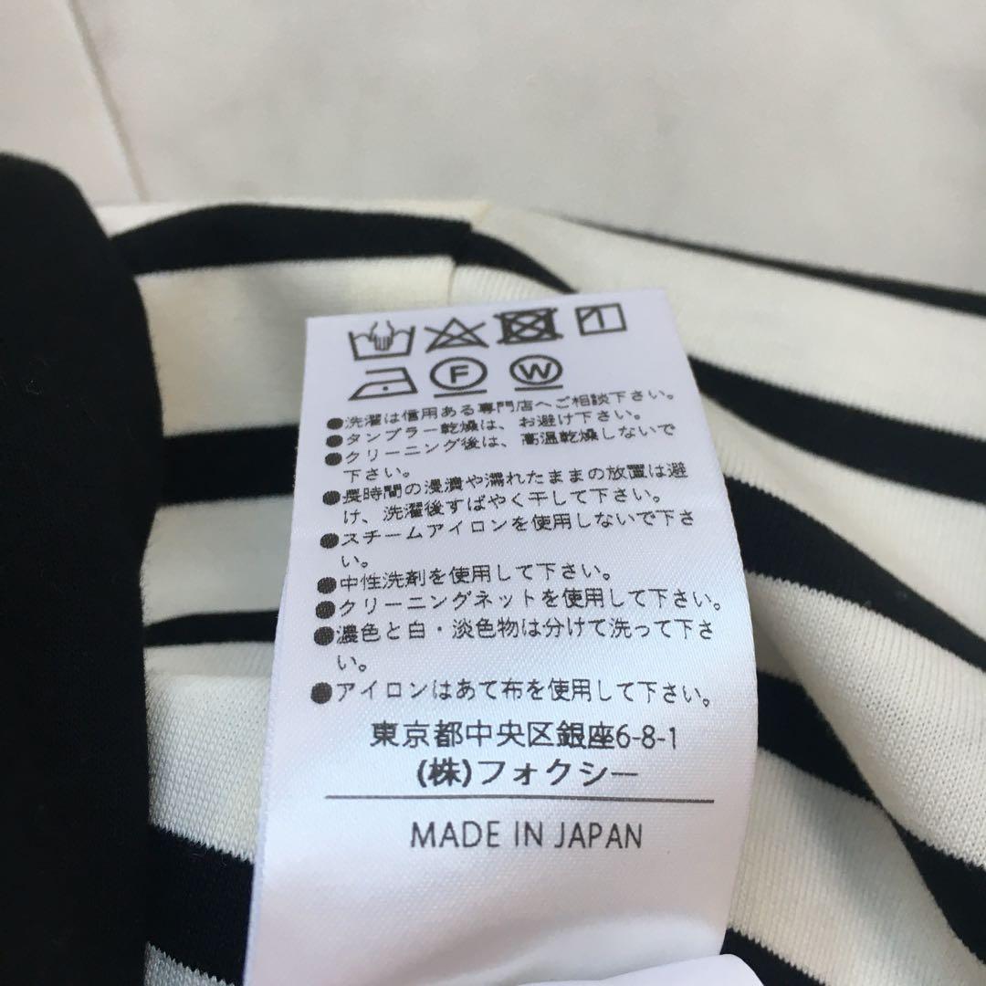 新作美品　FOXEY フォクシー　リボン　ドレス　ワンピース