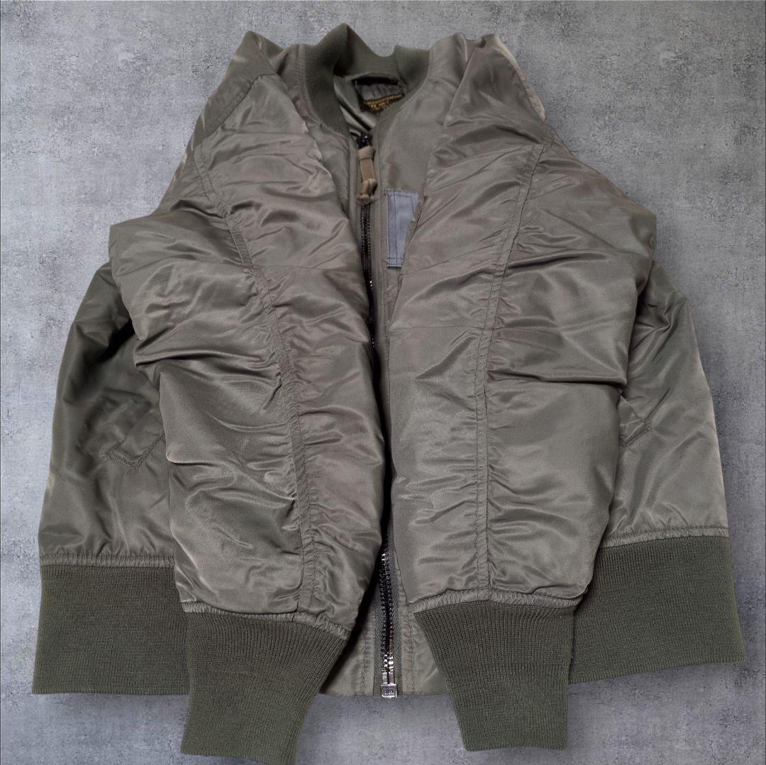 極美品♢WAIPER.inc 米軍 最初期型 MA-1フライトジャケット L