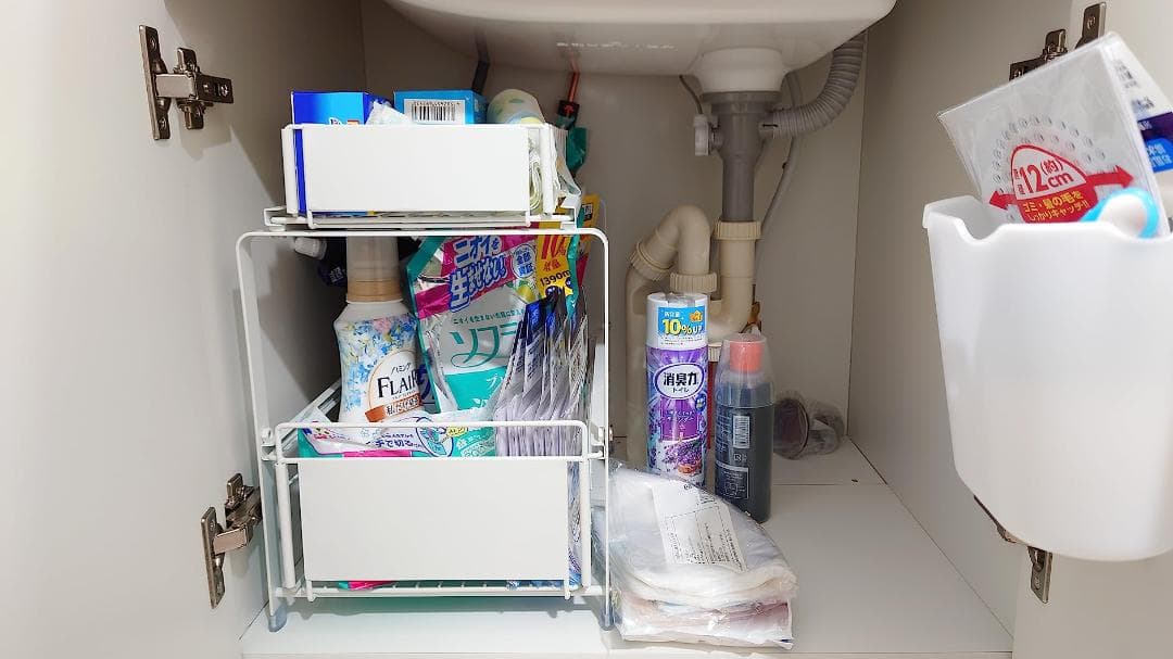 引き出し式多機能 大容量 引き出し スライド キッチン下