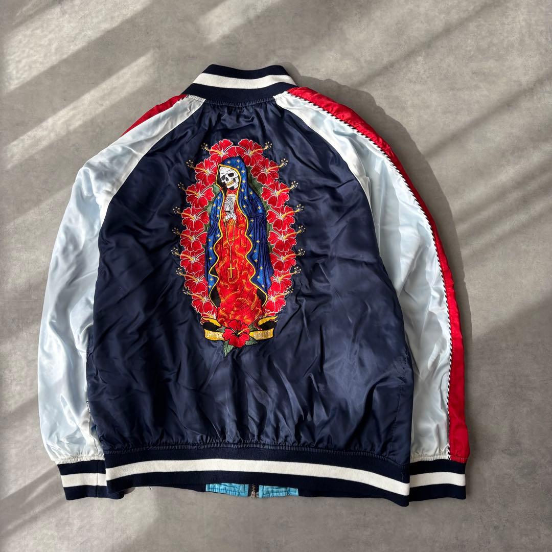 さ*ー様 15916 USED リバーシブル 刺繍 スカジャン