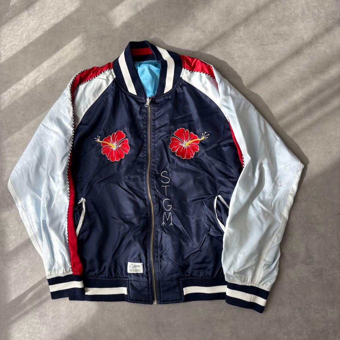 さ*ー様 15916 USED リバーシブル 刺繍 スカジャン