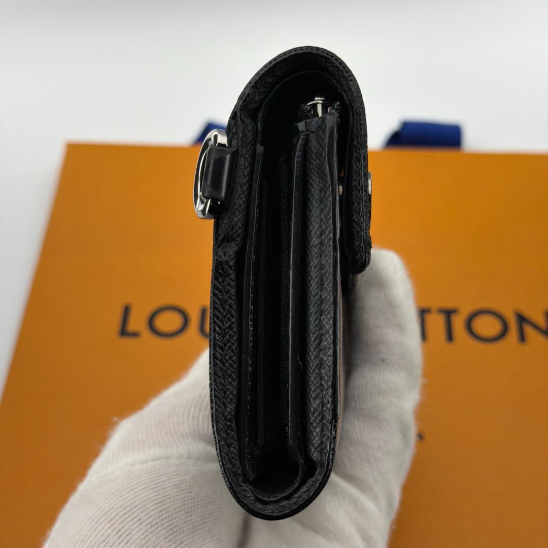 【美品】ルイヴィトン モノグラム エクリプス チェーン コンパクト ウォレット