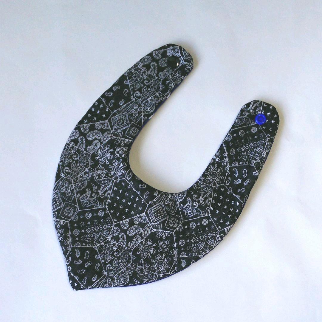 バンダナ風スタイ  【ハンドメイド】