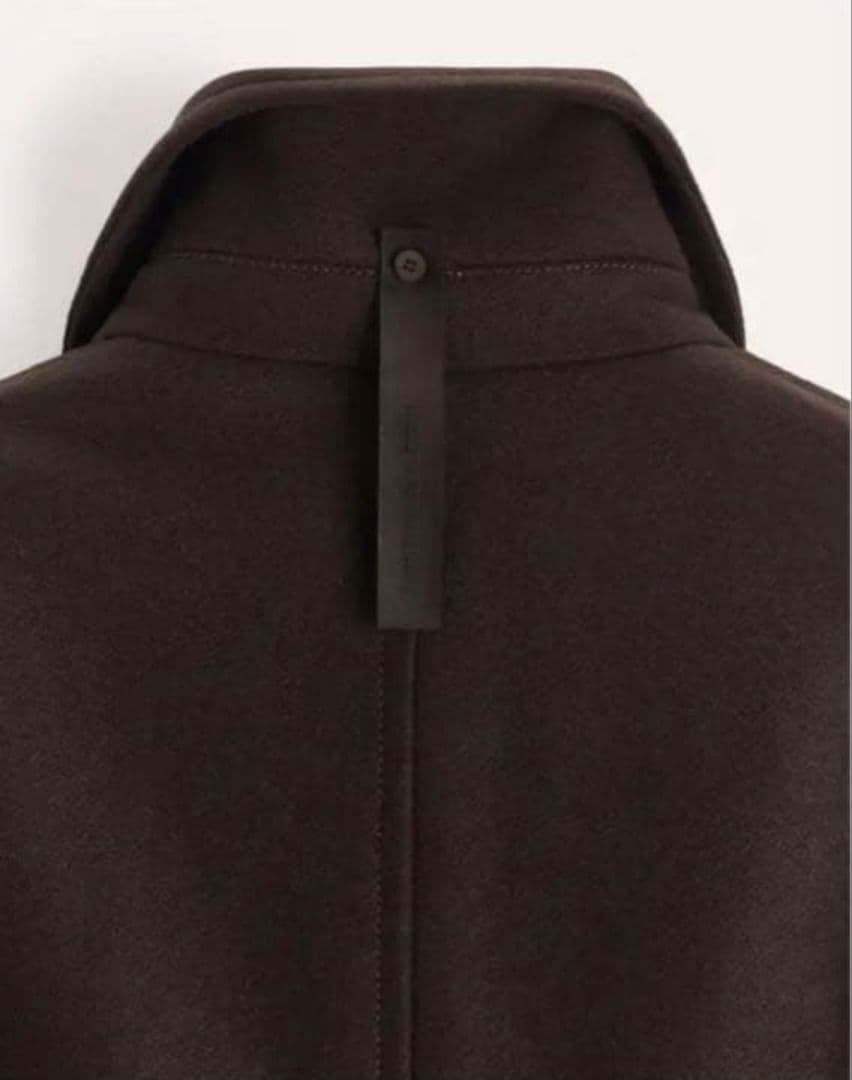 ZARA×studio nicholson レザー ステンカラーコート
