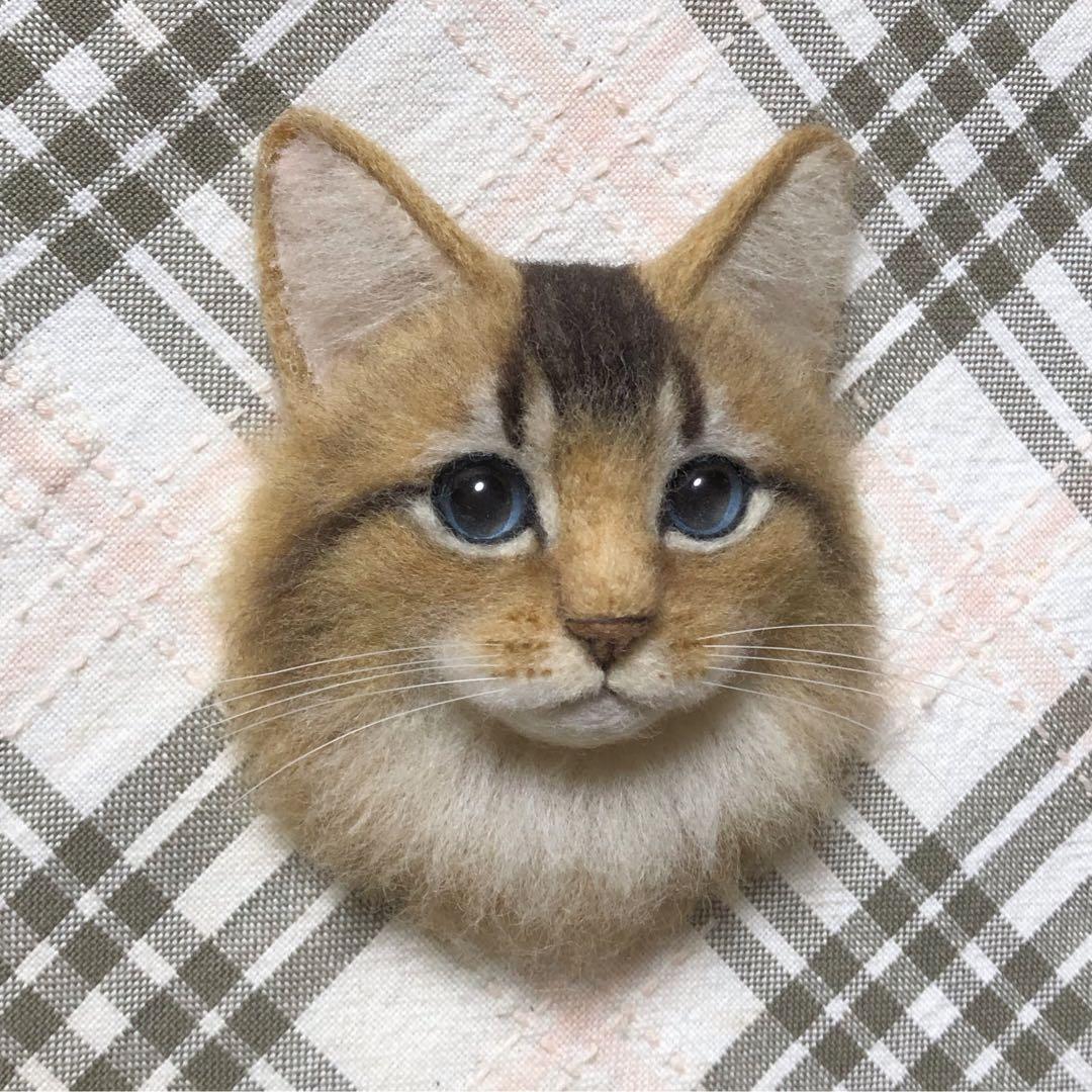 羊毛フェルト 猫 ハンドメイド としこ